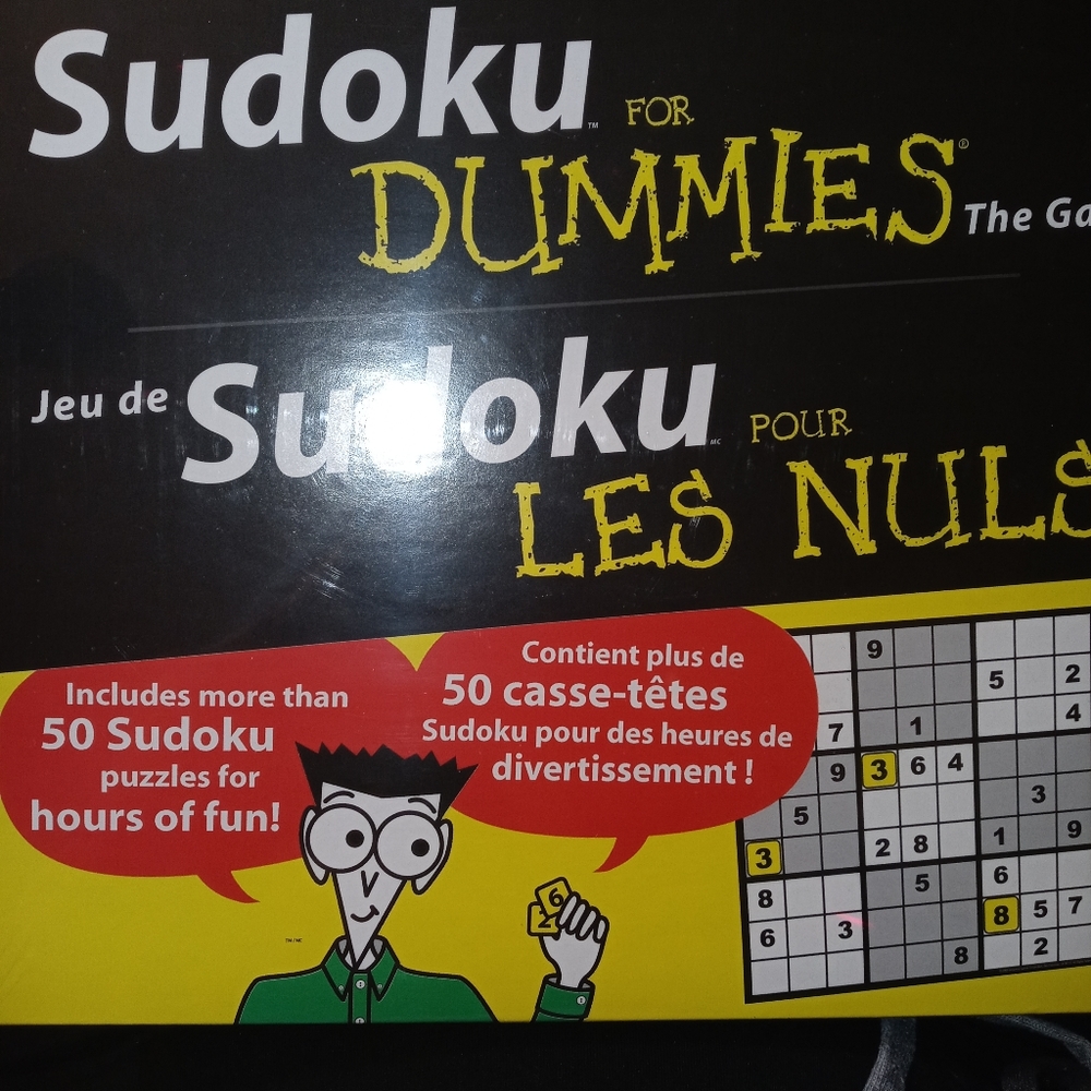 University Games Boardgame Sudoku for Dummies